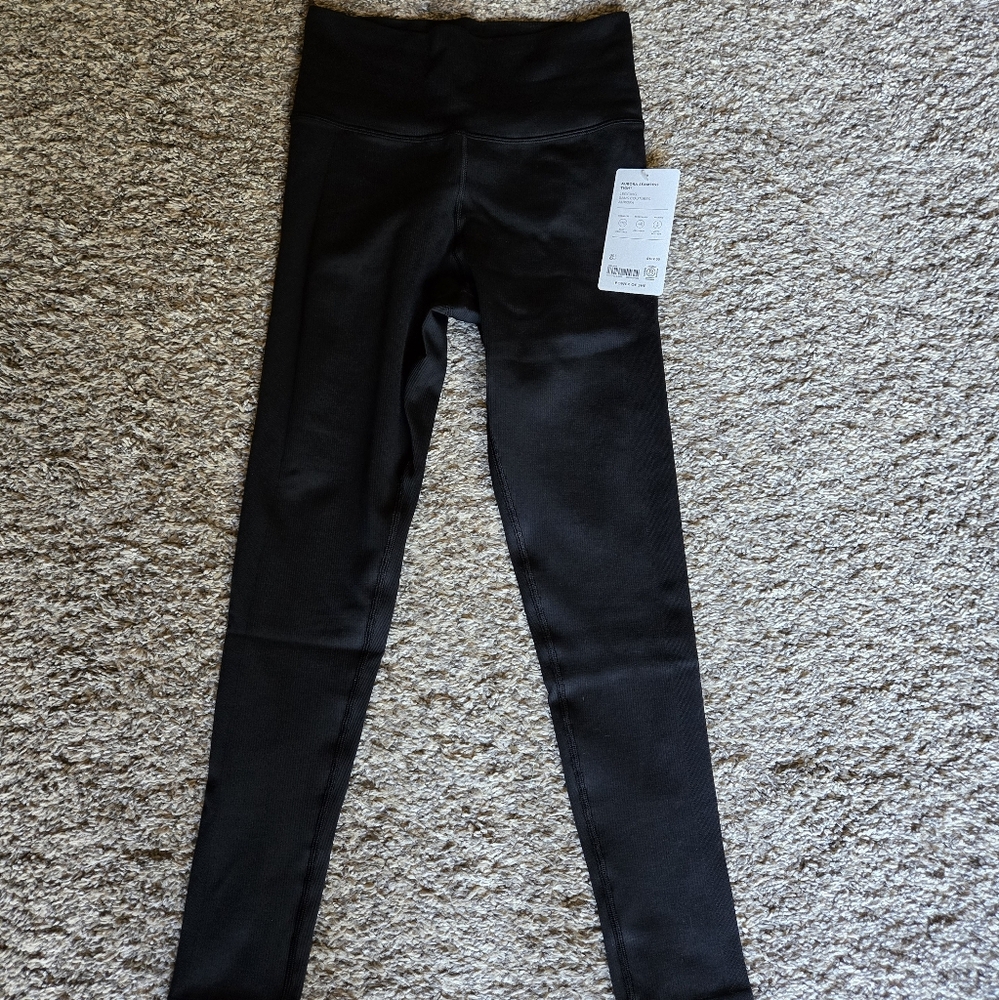 Athleta size small ribbed leggings